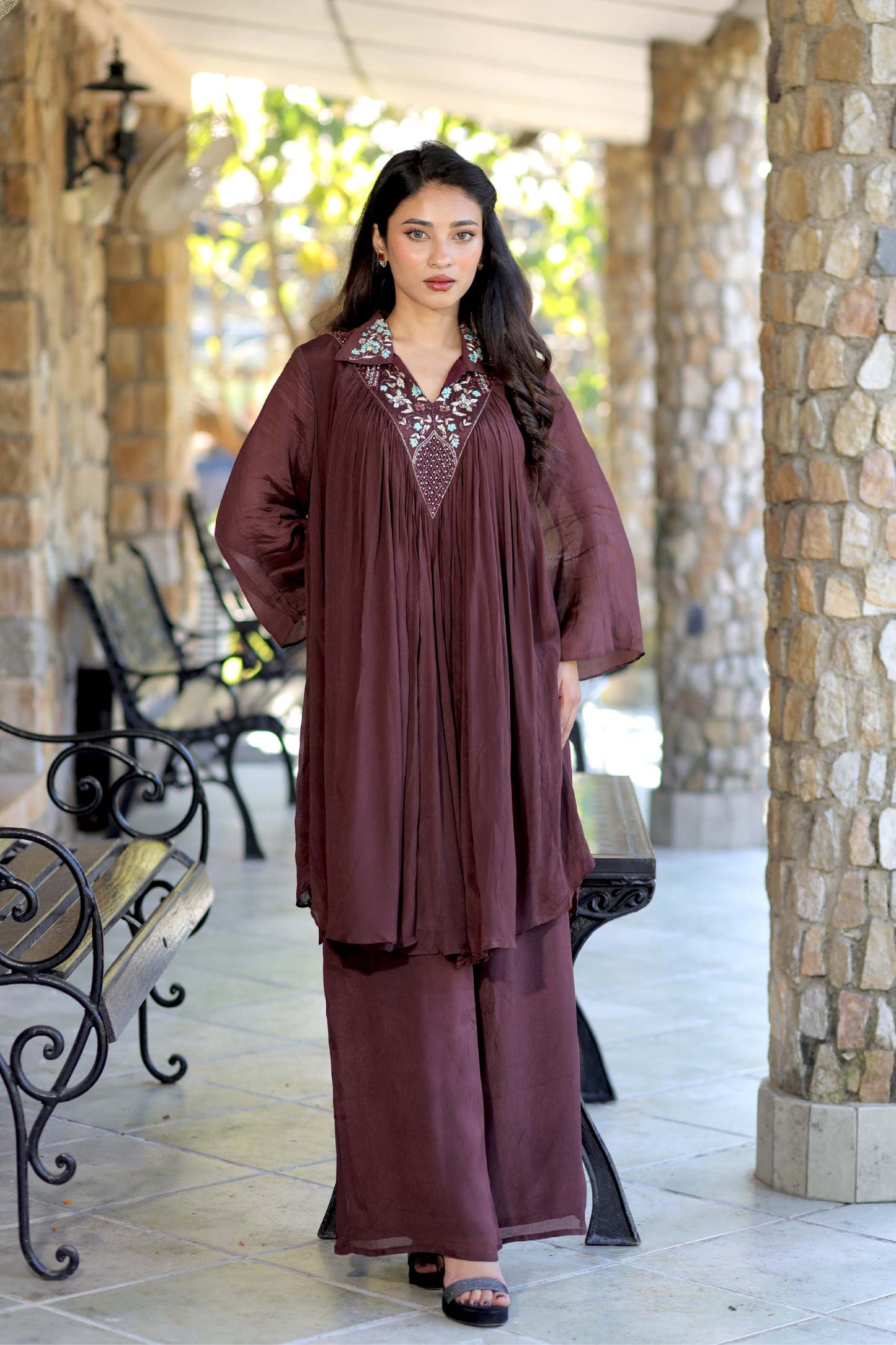 Zeenat - Georgett Brown Flare