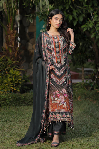 Noori Embroidered Kurti Set