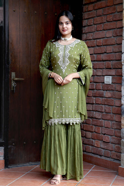 Vanadri - Olive Green Chinon Grace