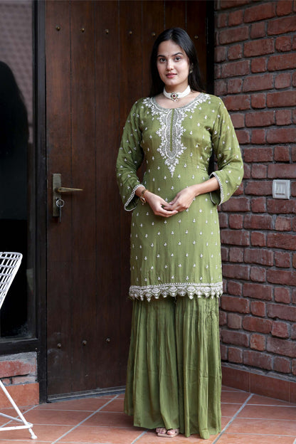 Vanadri - Olive Green Chinon Grace