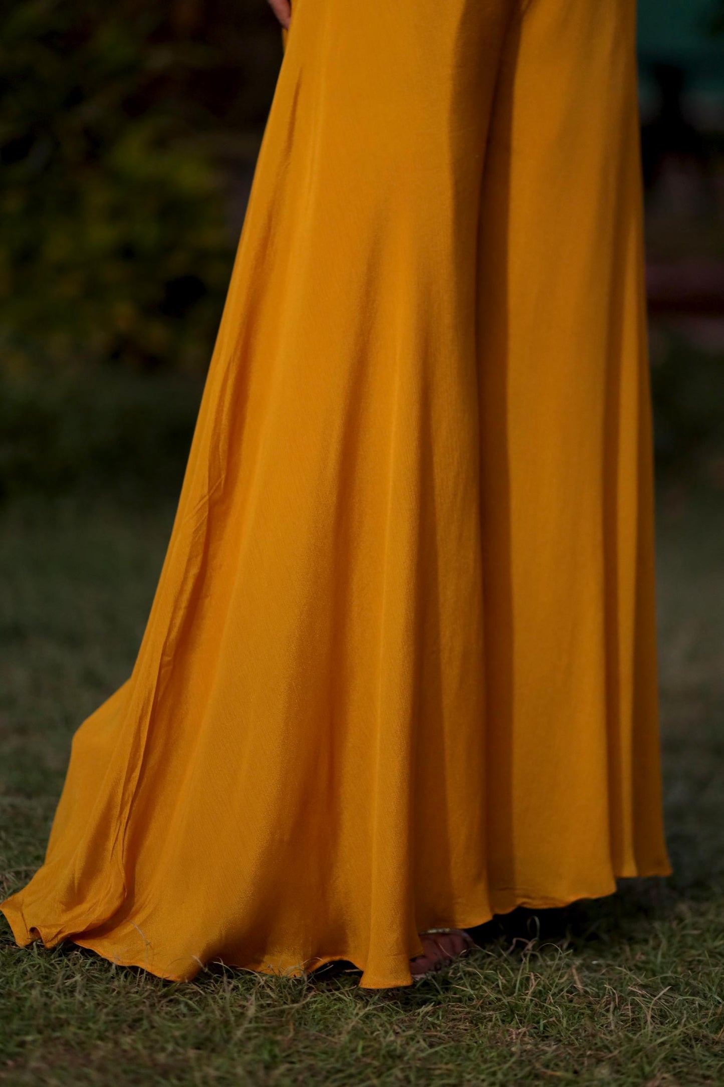 Manya - Mustard Majesty Indo-Western Co-Ord Set