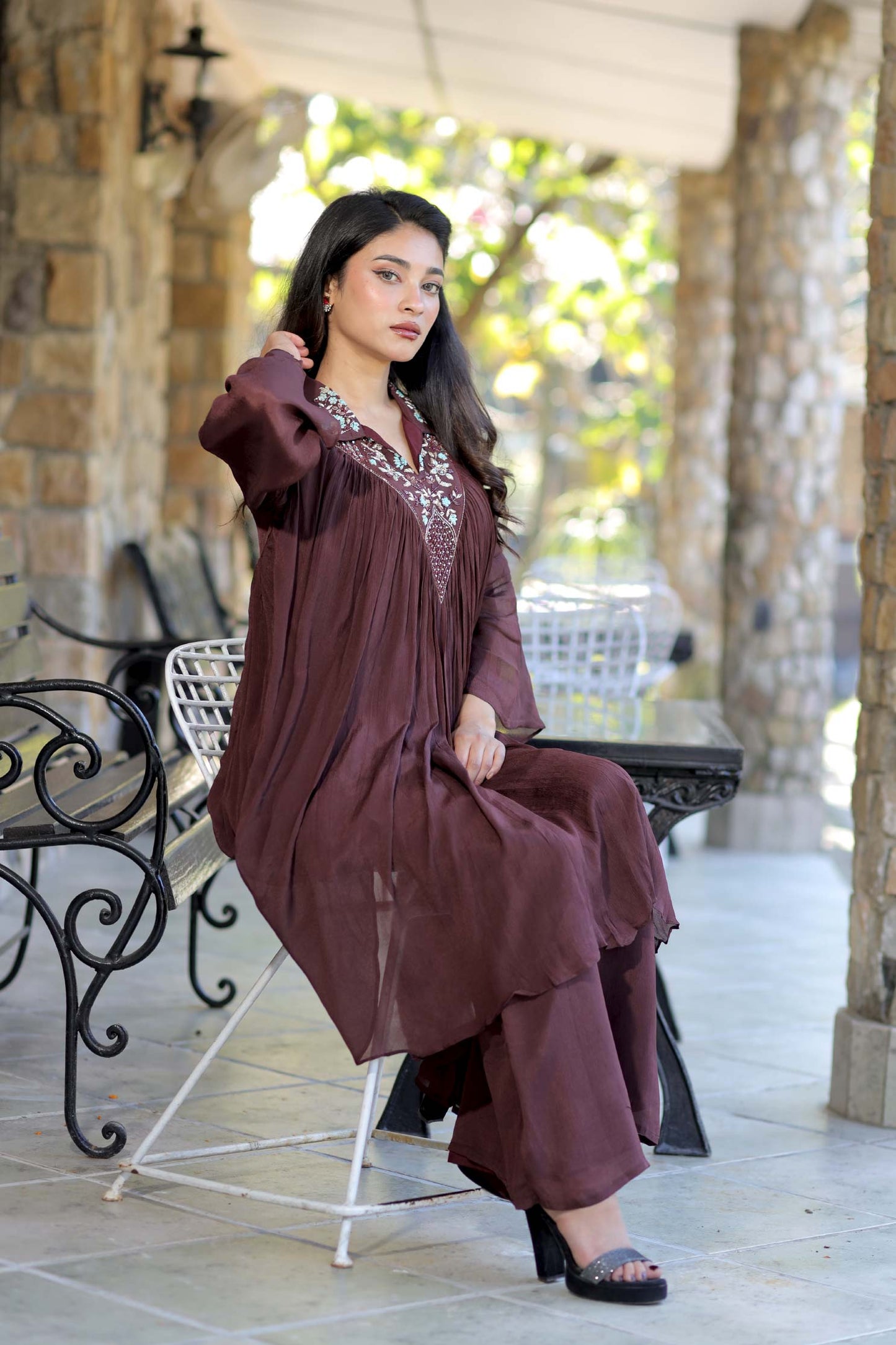 Zeenat - Georgett Brown Flare